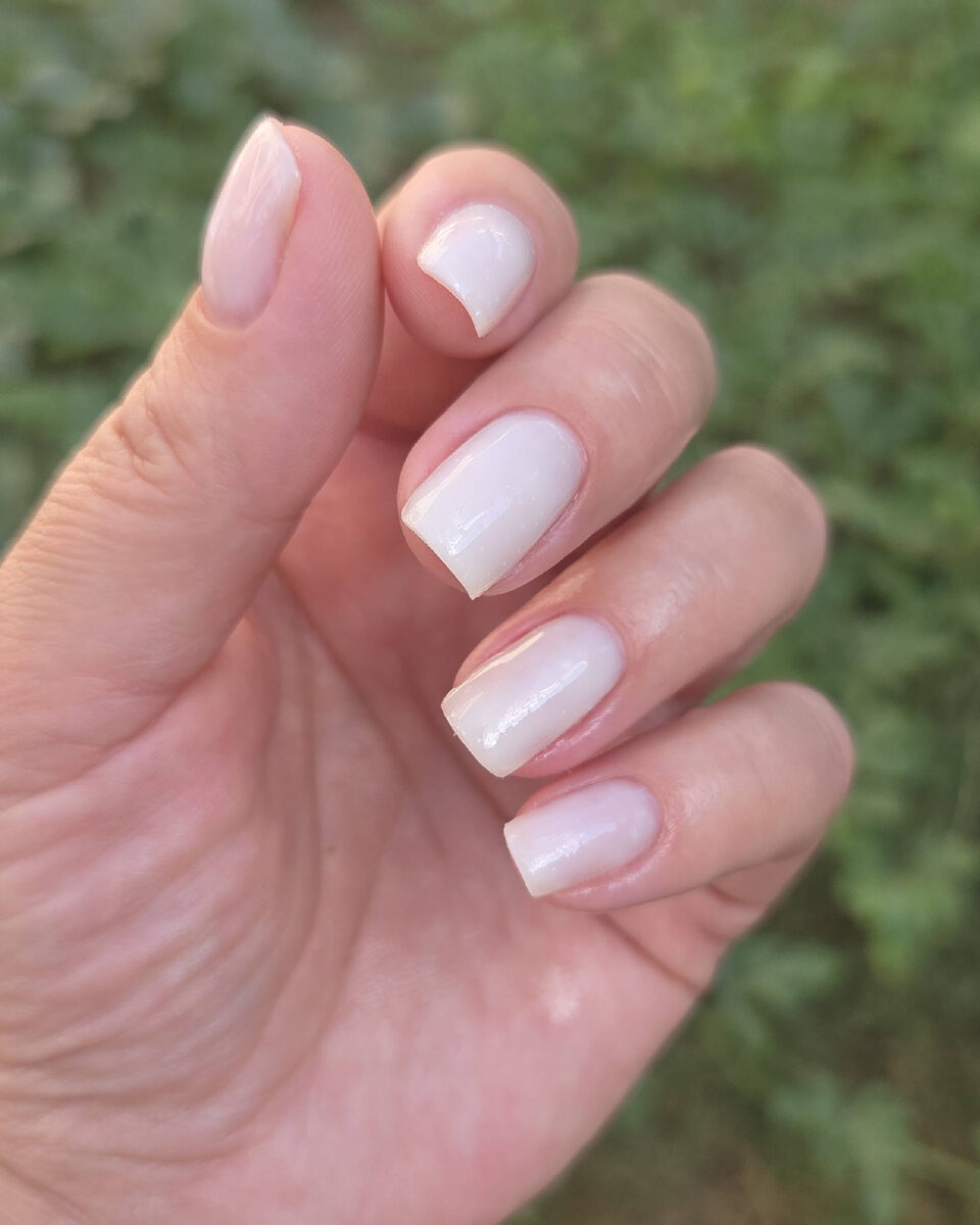 Naturnagelverstärkung Ergebnis bei NF Beauty